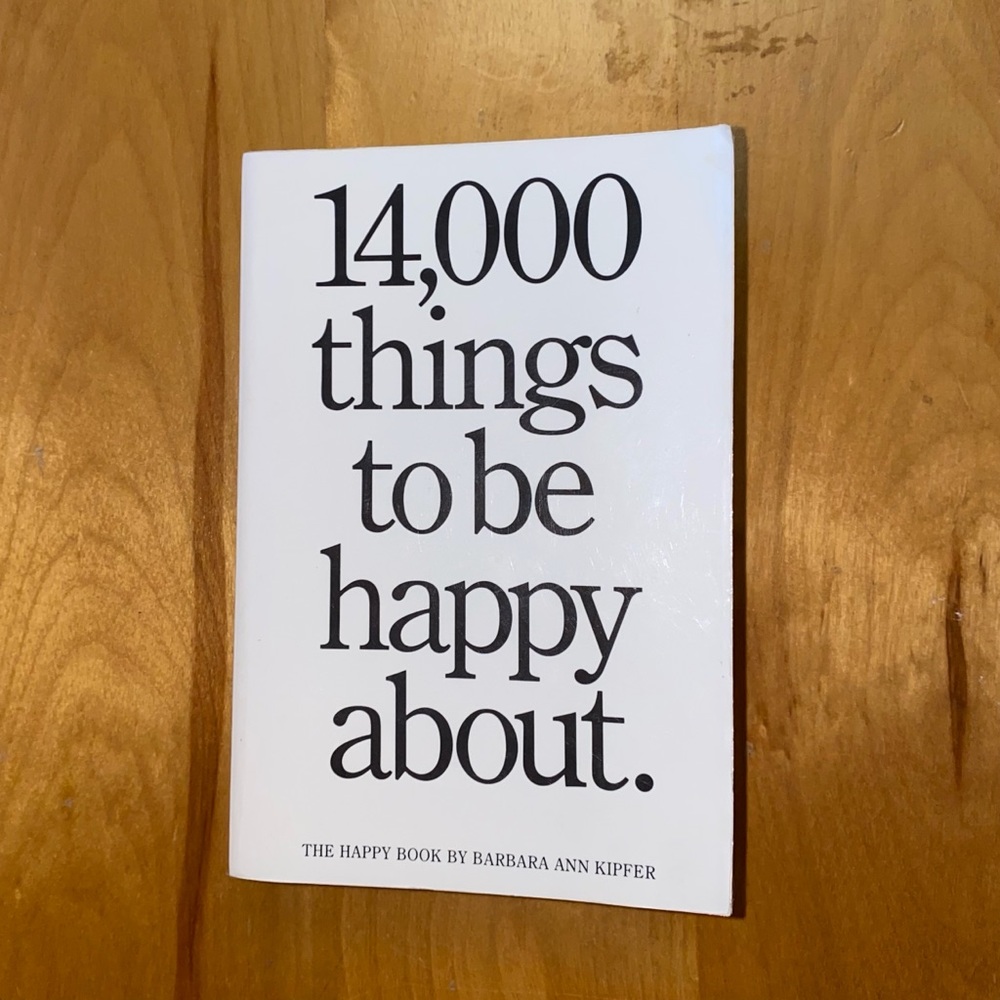 14,000 Things to Be Happy About (book)